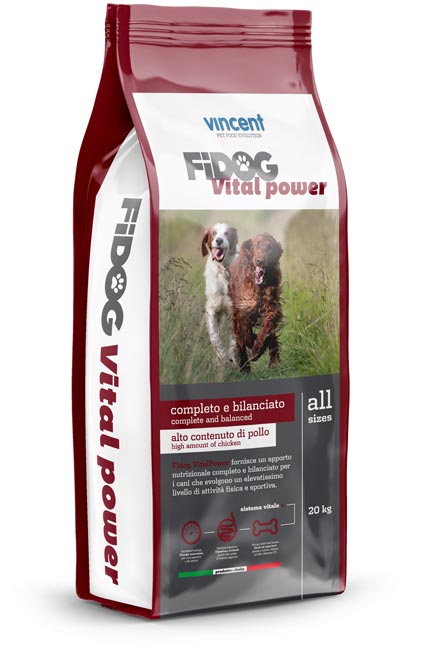 Vincent FiDog Vital Power suņu barība