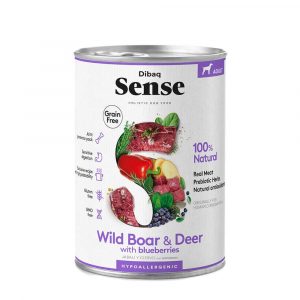 Dibaq SENSE Grain Free with Wild Boar & Deer 380g